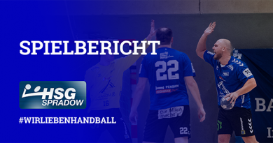 HSG Spradow entführt 2 Punkte aus Lahde HSG Spradow entführt 2 Punkte aus Lahde